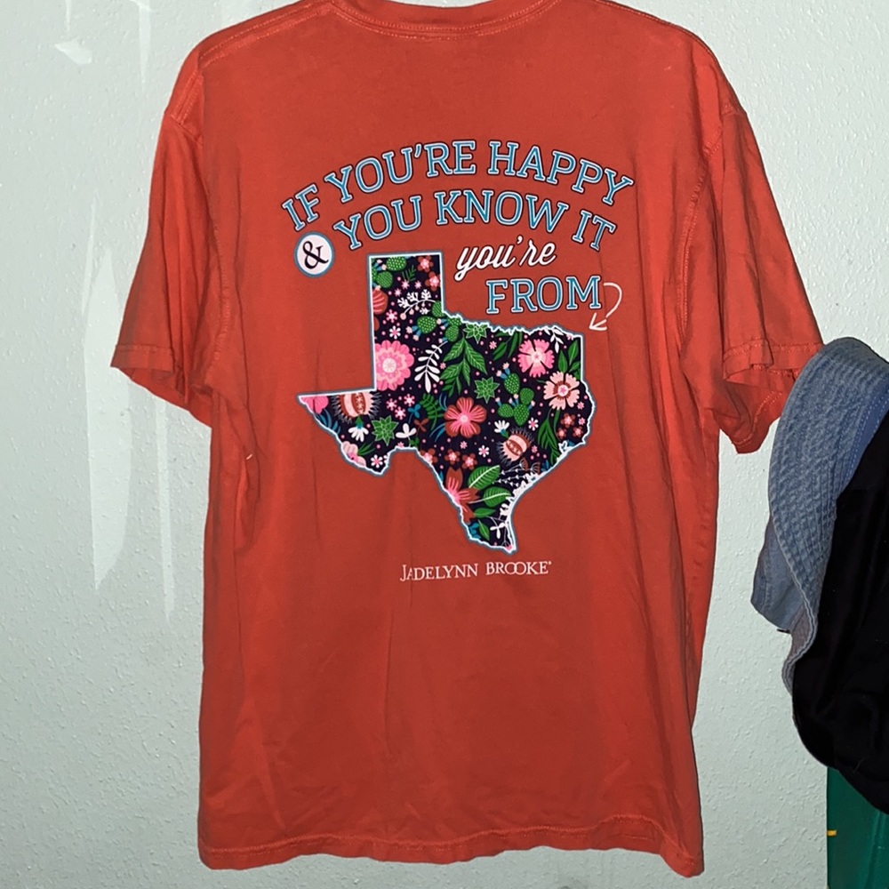 Jadelynn Brooke Short Sleeve Texas Tee